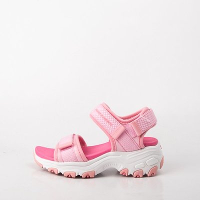 零碼出清~Skechers D Lites-Cosmic Splash 兒童 運動涼鞋 粉 996334LPNK  現貨