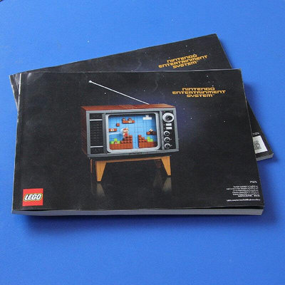 眾信優品 【上新】LEGO樂高 原裝正品 紙質說明書搭建手冊 71374馬里奧紅白機游戲機LG882
