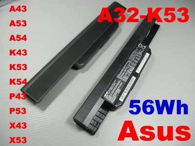 原廠 asus A43 電池 K53SN K53SV K53T K53TA K53U K54 K84 A32-K53