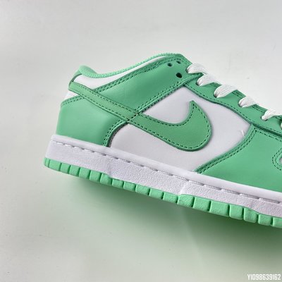 NIKE SB Dunk Low 白綠蒂芬妮皮革清新籃球鞋DD1503-105 36-46 情侶鞋