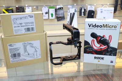 【日產旗艦】Ulanzi Sony A6600 承架+手把+ Rode Videomicro 提籠 兔籠 錄影框架組