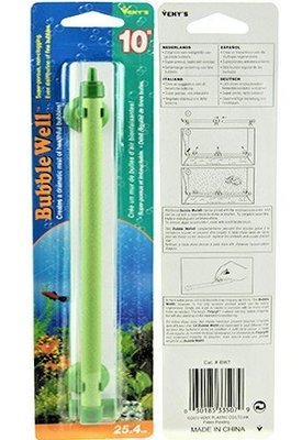 職人工具 水族用品 優質氣泡條 藍/綠色 10吋(約25.4cm) (有附串接頭) 風管 氣管 打氣管