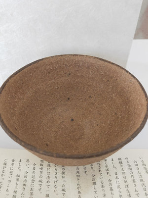日本回流 內田鋼一作茶碗 抹茶碗 全品無瑕疵 紙盒包裝 附帶