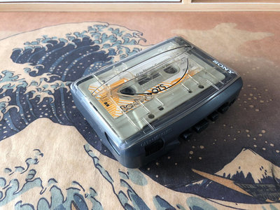 索尼 透明 磁帶機 卡帶機 隨身聽 播放器