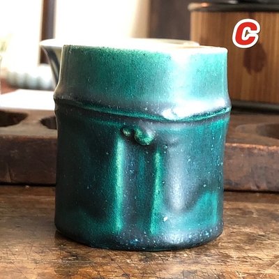日本茶道具 蓋置 陶器 鐵壺銀壺 好幫手(C)