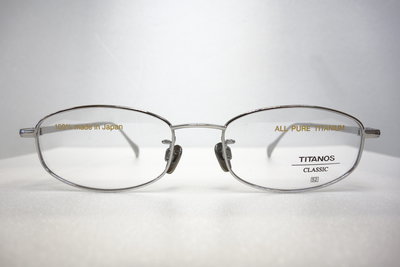 【中國眼鏡】TITANOS 帝王鈦 最高品質 日本製 純鈦 不過敏 不腐蝕 鏡框 鏡架 全鈦鼻墊 C009K 009