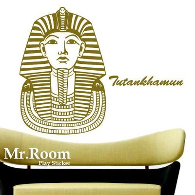 ☆ Mr.Room 空間先生創意 壁貼 埃及法老 (CL046) 個性化 時尚 精品櫥窗 工作室 套房 藝術