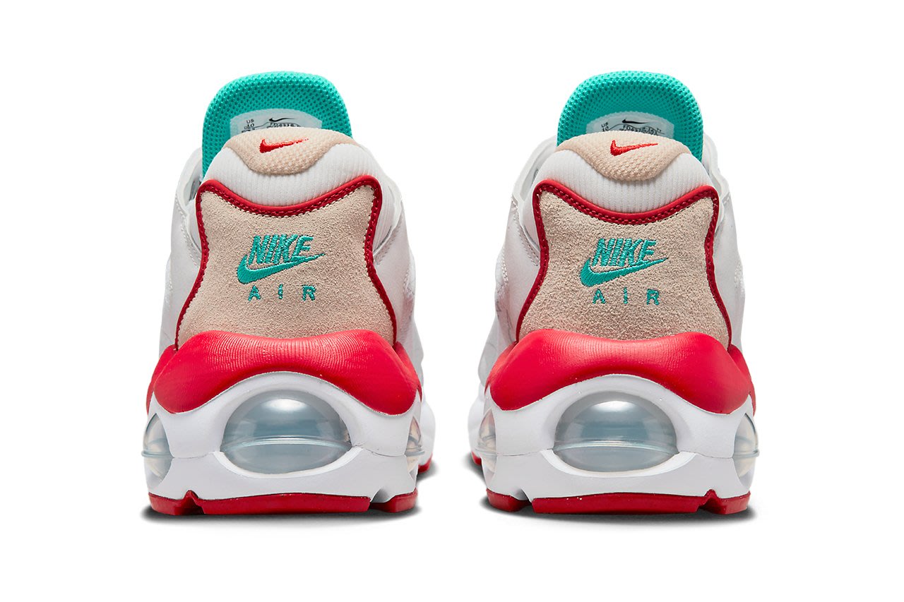 CodE= NIKE AIR MAX TW 花卉圖騰針織網布慢跑鞋(白紅) FD4318-161 氣墊