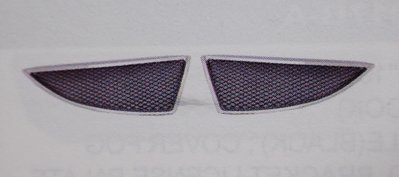泰山美研社19010506 MITSUBISHI 三菱 GLOBAL LANCER 03-06年 鋼網 鍍鉻黑 水箱罩