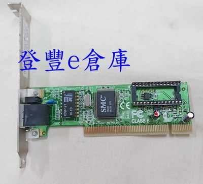 【登豐e倉庫】 SMC SMC1244TX win7 win2000 XP 測ok PCI 網路卡 10/100mbps