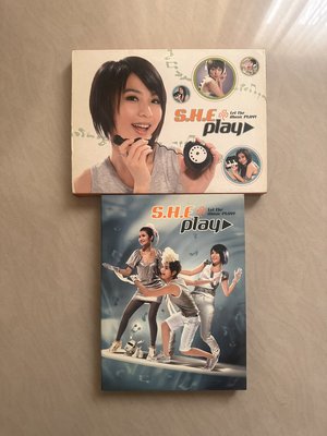 S.H.E Play 版CD+DVD Hebe封套 親筆簽名 絕版 田馥甄 39(TW)