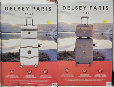 【小如的店】COSTCO好市多線上代購~DELSEY Chatelet Air 26吋行李箱+9吋手提箱(2件組) 1687924