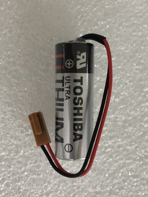 全新 TOSHIBA 日本東芝 鋰電池 ER17500V (咖啡色接頭) 3.6V 2700mAh