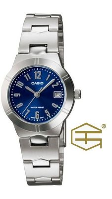 【天龜】 CASIO 時尚防水淑女錶 LTP-1241D-2A2