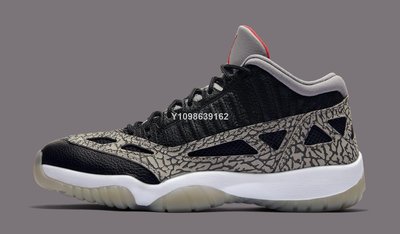 【代購】Air Jordan 11 Retro 喬丹黑水泥爆裂紋運動百搭籃球鞋919712-006 男鞋