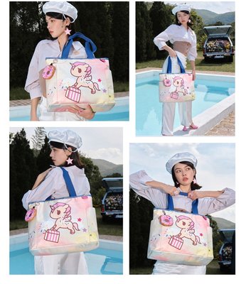 【MOMO全球購】LeSportsac Tokidoki聯名2022新款手提包托特包電腦包女L182