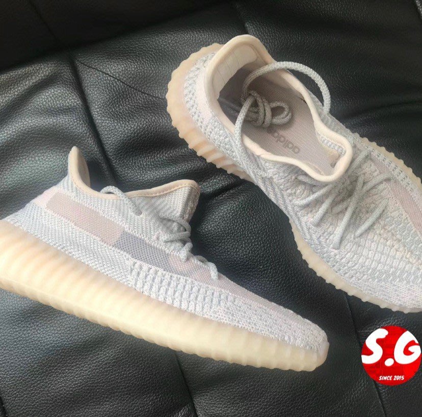 S.G ADIDAS YEEZY BOOST 350 V2 SYNTH 裸粉粉膚色粉天使鞋帶反光FV5578