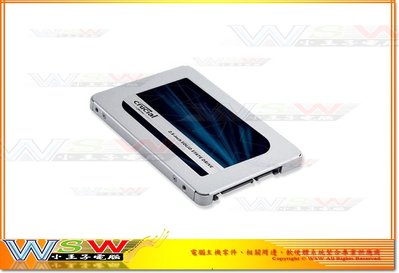 【WSW SSD】美光 Micron MX500 500GB 自取1450元 最高讀取560M 全新盒裝公司貨 台中市