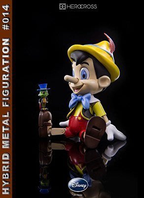 Hero Hero Cross 超合金 HMF 014 Disney 迪士尼 Pinocchio 小木偶 皮諾丘