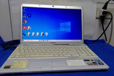 Sony 15.6吋 銀白色筆電  型號: PCG-71219P 記憶體6G 硬碟500G 系統 Windows10 二手 外觀9成新 使用功能正常