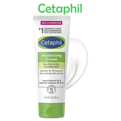 【雷恩的美國小舖】美國 Cetaphil 長效潤膚霜 Moisturizing Cream 3oz 滋潤乳霜 保濕乳霜