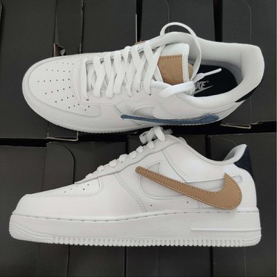 【正品】Nike Air Force 1 Low 白色 魔術貼換鉤  CT2253-100潮鞋