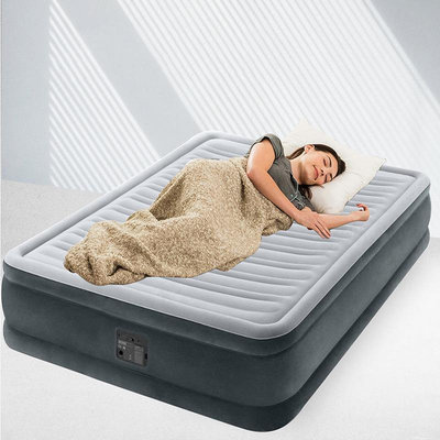 現貨 intex67768 充氣床墊雙人家用單人加厚雙層簡易充氣墊氣墊床