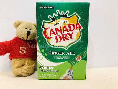 【Sunny Buy】◎現貨◎ Canada Dry 無糖 經典薑汁汽水沖泡粉 6包一盒