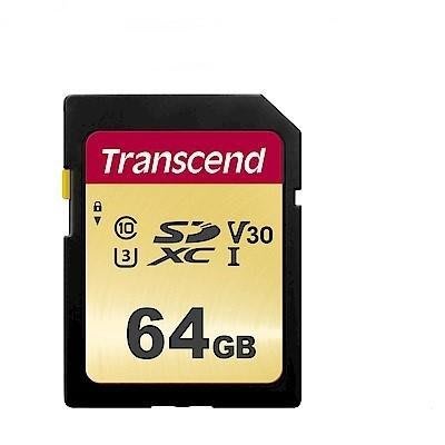 喬喬3C 創見 Transcend SDXC 500S 64G V30 SD SD卡 記憶卡 U3
