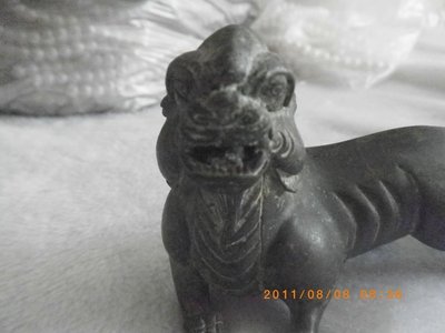 1010清代老銅特殊造型貔貅老件古董招財神獸