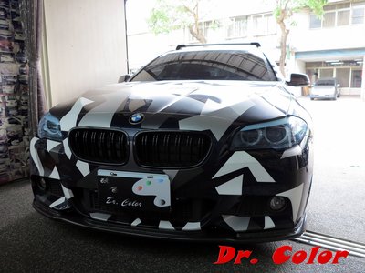 Dr. Color 玩色專業汽車包膜 BMW 535i Touring 車燈保護膜