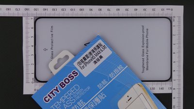 CITY BOSS Apple iPhone XS MAX 螢幕保護貼鋼化膜 A2101黑色 CB霧面玻璃全膠滿版