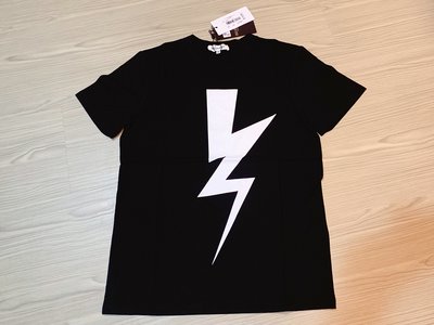 JFK 英國設計品牌 ROALD&DAHL HOMME 短袖T恤 黑底/LOGO配色