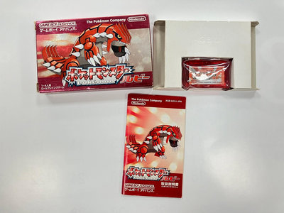 絕版收藏 正版 任天堂 Nintendo GAME BOY GBA 卡帶 神奇寶貝 精靈寶可夢 紅寶石版 固拉多