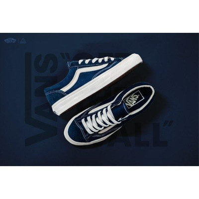 【正品】YYJP_shoes Vans Style36 深藍 麂皮 帆布 海軍藍 原始藍