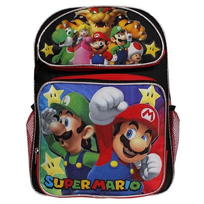 預購 美國帶回 Super Mario 任天堂 超級瑪利兄弟 馬力歐 孩童後背包 書包 遠足包