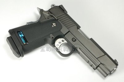 JHS（（金和勝 生存遊戲專賣））台製 WE 平面握把 HI-CAPA 4.3吋 瓦斯動力手槍 4312
