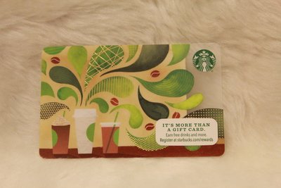 星巴克 STARBUCKS 美國 2015 三杯咖啡 限量 隨行卡 儲值卡 卡片 收藏