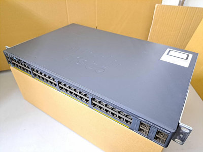 【 大胖電腦 】 Cisco Catalyst 2960 網路交換器/48埠/4 x 1G SFP/LAN/POE SWITCH/直購價2500元