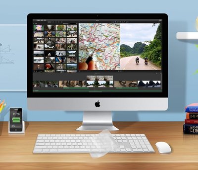 *金輝*2017新款 iMac 蘋果一體機鍵盤膜 Mac台式機電腦藍牙 無線鍵盤 保護膜 超薄高透