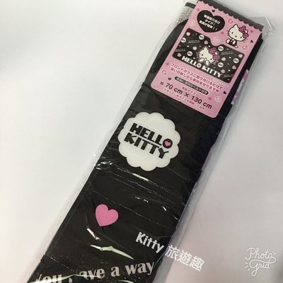 [Kitty 旅遊趣] Hello Kitty 車用遮陽板 凱蒂貓 黑色