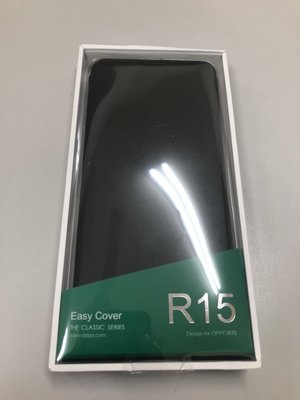 台中(海角八號) OPPO R15 原廠翻頁式皮套/保護套~黑色