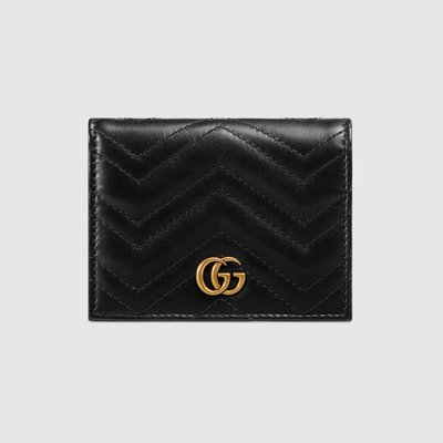 ［預購］Lins英國代購 GUCCI GG Marmont card case wallet 卡夾/零錢包