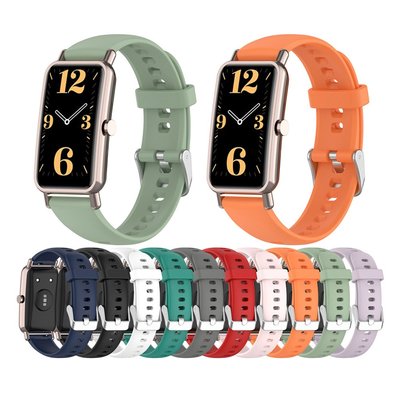 適用於華為 Watch Fit Mini / 華為 Band B7 錶帶手腕高級 TPU 健身追蹤器錶帶的錶帶