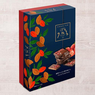 日本製 草莓乾巧克力 6片 聖誕節禮物 巧克力