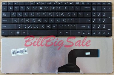 英文版+注音貼紙-大鍵帽 懸浮鍵面←規格鍵盤 華碩 K52 N53 N53J N61 N61D N61Da N61J