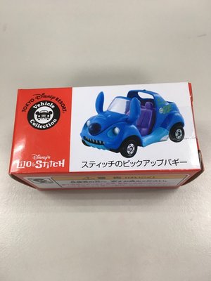 日本東京迪士尼樂園限定  Disney TOMY TOMICA  多美 合金小汽車  史迪奇造型款式 現貨供應