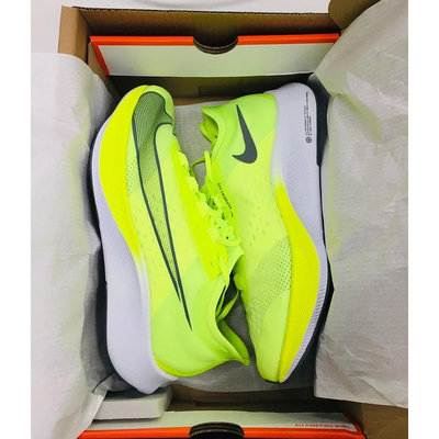 Nike慢跑鞋ZoomFly3螢光黃 男女同 AT8240-700