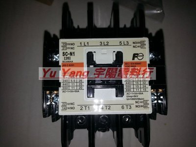 日本富士Fuji 電磁接觸器 SC-N1