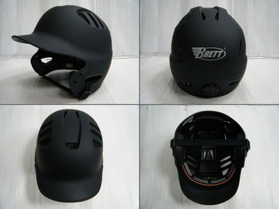 新莊新太陽 BRETT B-BH04 調節式 打擊頭盔 可調 霧黑 亮黑 亮黑紅 亮黑藍 亮深藍 5色 特1190/頂